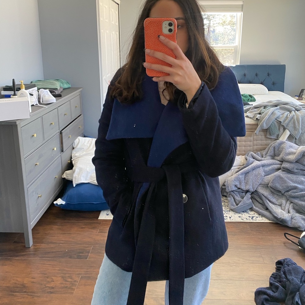 Wrap Coat With Belt